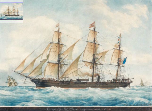 Roux joseph,peintre officiel de la marine,antoine Roux, aquarelles ...