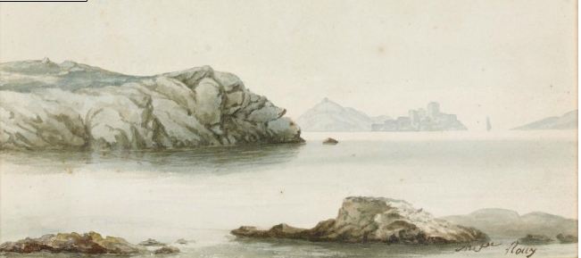 Roux joseph,peintre officiel de la marine,antoine Roux, aquarelles ...