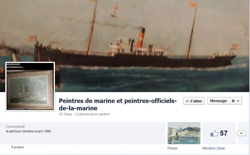 facebook-peintres de marine